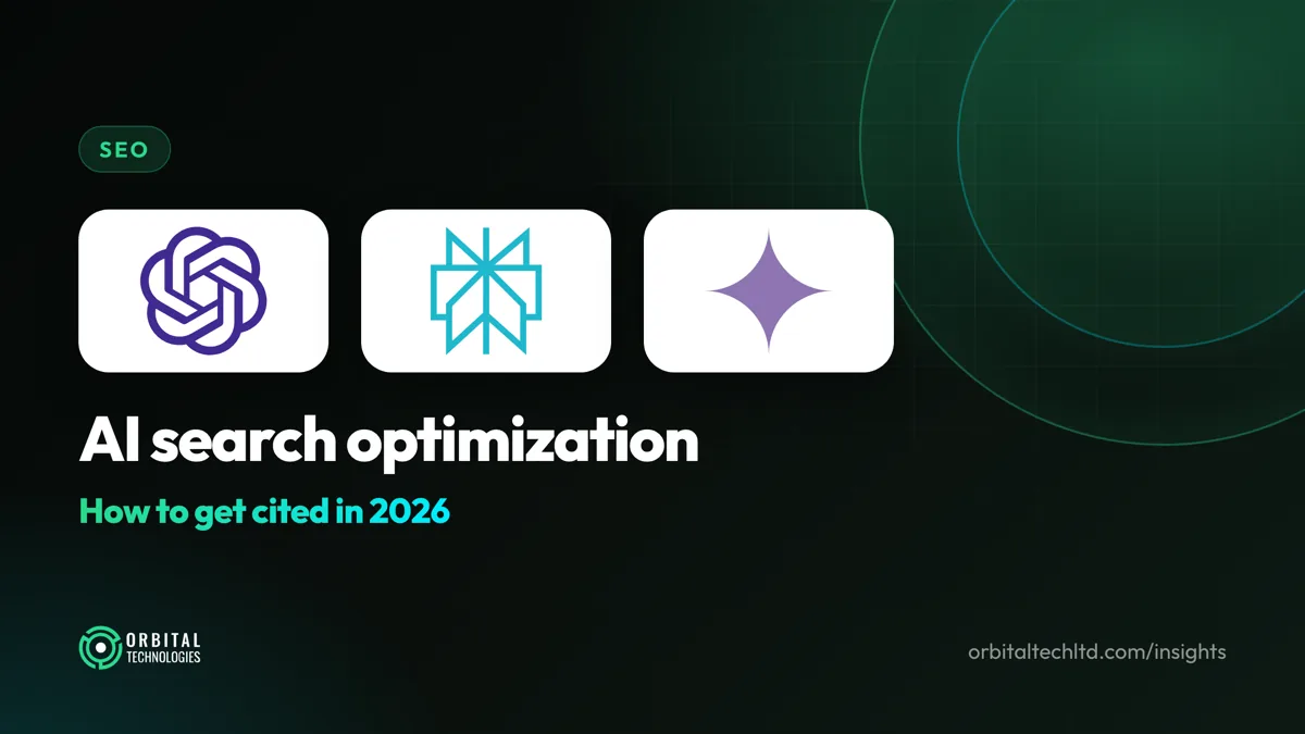 AI search optimization: the OpenAI, Perplexity and Google Gemini marks, with a guide to getting cited in 2026.