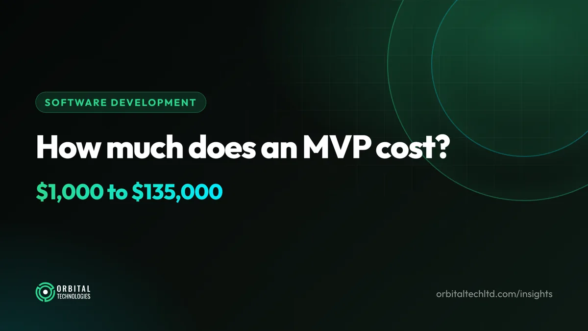 How much does MVP development cost? From a $1,000 landing page test to a $135,000 mobile MVP.