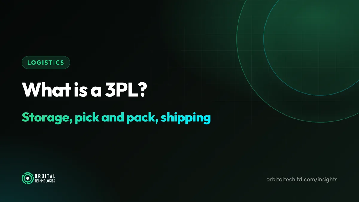 What is a 3PL? Third-party logistics meaning: storage, pick and pack, shipping and returns.